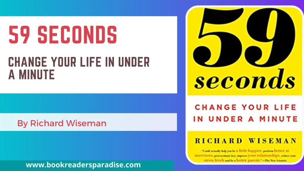 59 Seconds PDF, Summary, Audiobook FREE Download Details