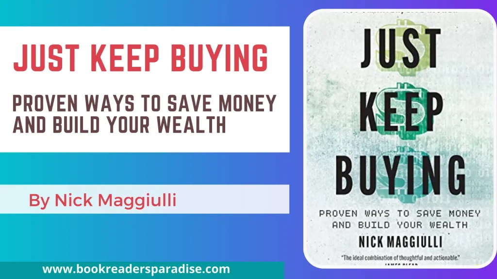 Just Keep Buying PDF, Summary, and Audiobook FREE Download Details
